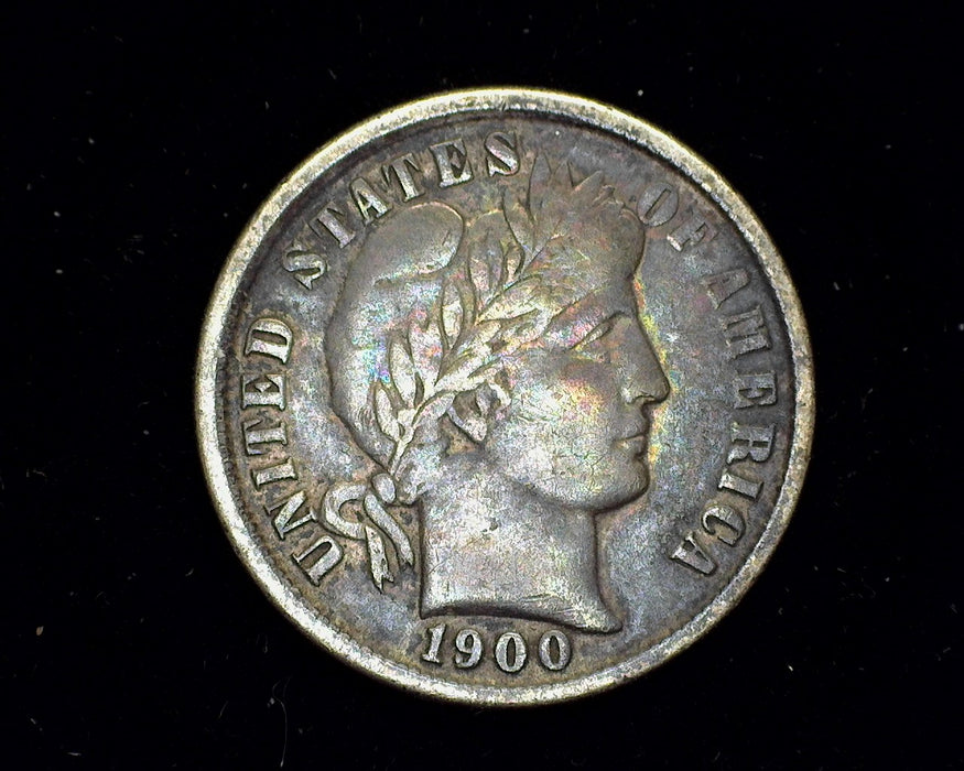 1900 Barber Dime VF - US Coin