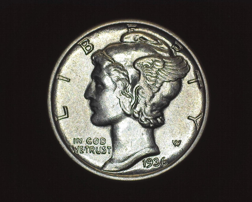 1936 Mercury Dime BU Choice - US Coin