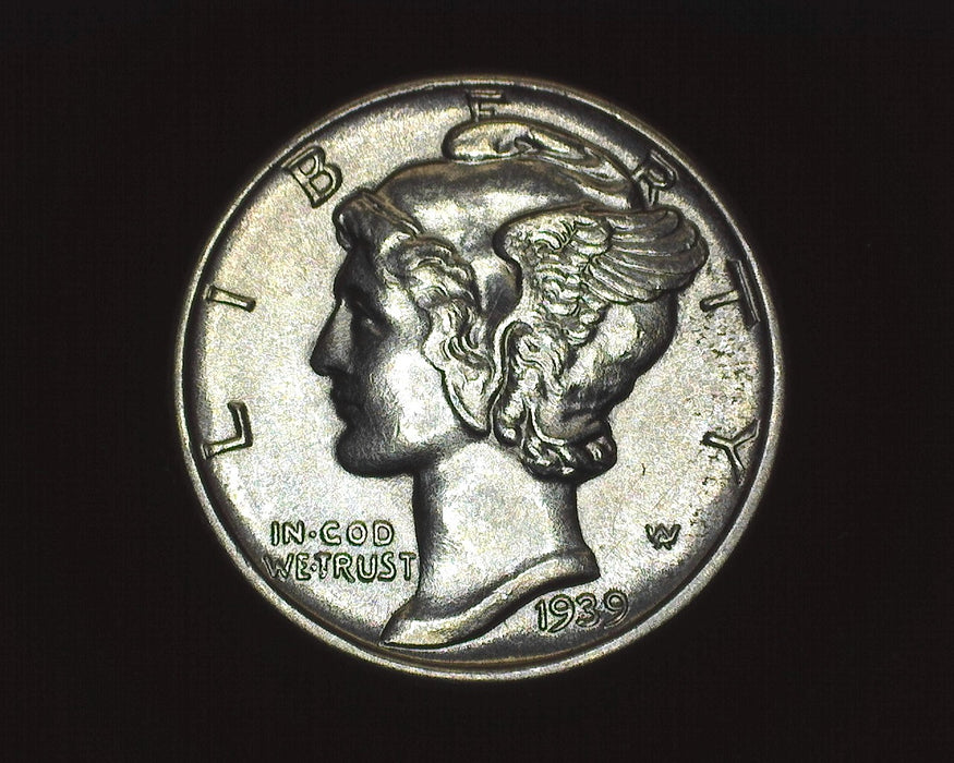 1939 Mercury Dime BU Choice - US Coin