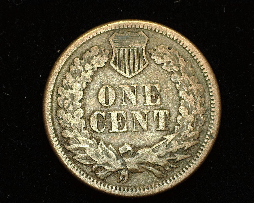 1861 Indian Head Penny/Cent F - US Coin