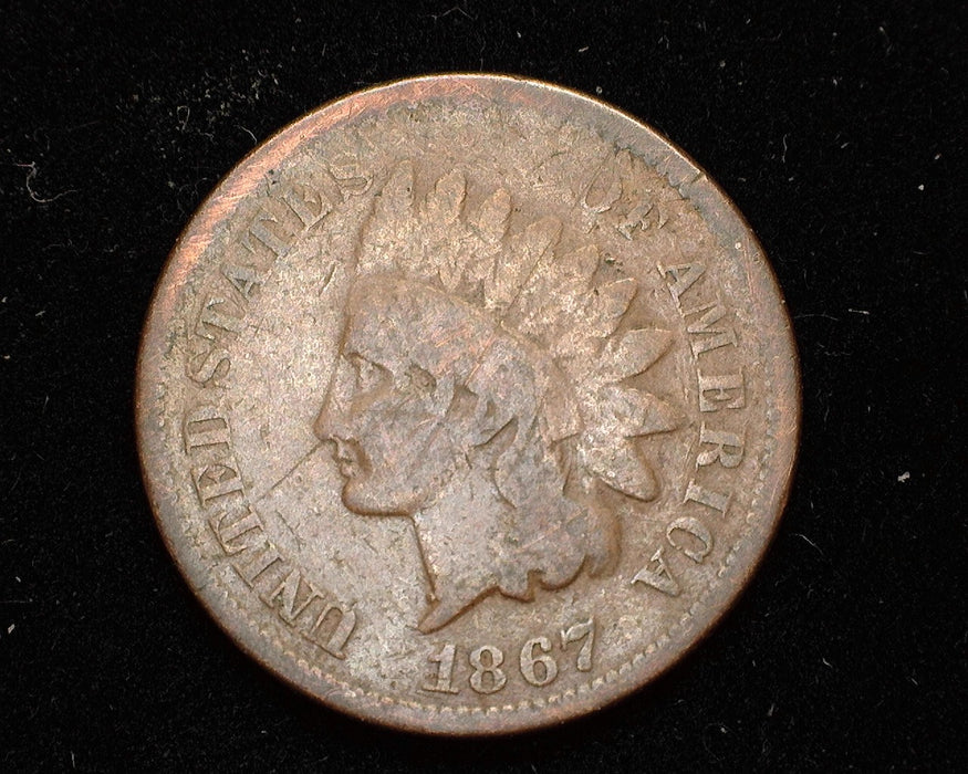 1867 Indian Head Penny/Cent G - US Coin