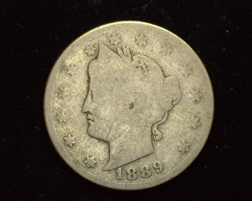 1889 Liberty Head Nickel AG/G - US Coin