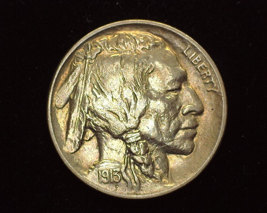 1913 Type 1 Buffalo Nickel AU - US Coin