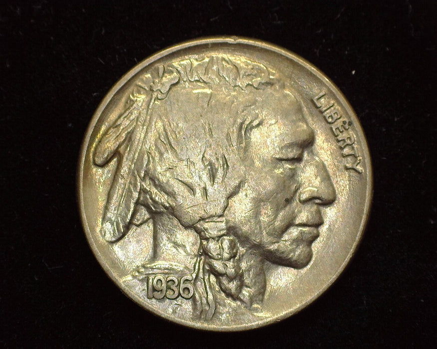 1936 Buffalo Nickel AU - US Coin