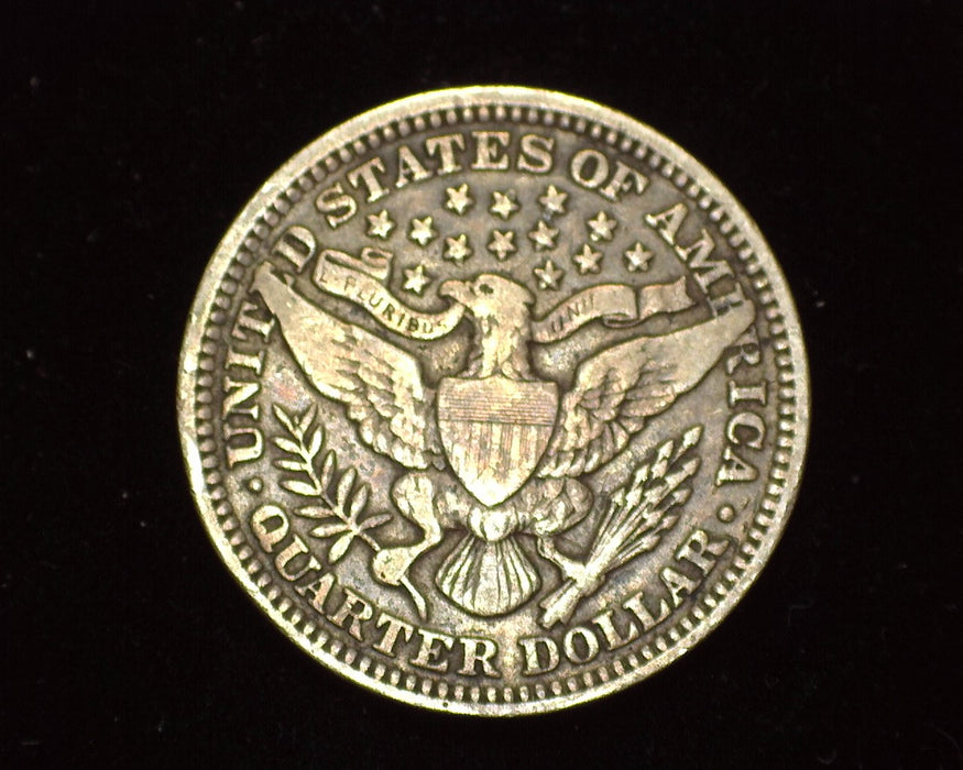 1910 Barber Quarter F - US Coin