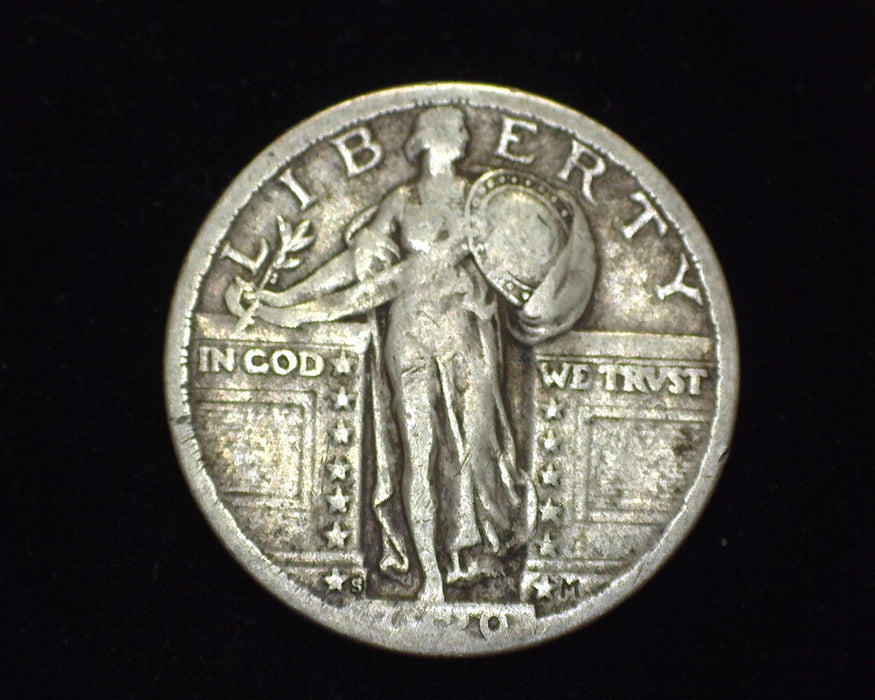 1920 S Standing Liberty Quarter F - US Coin