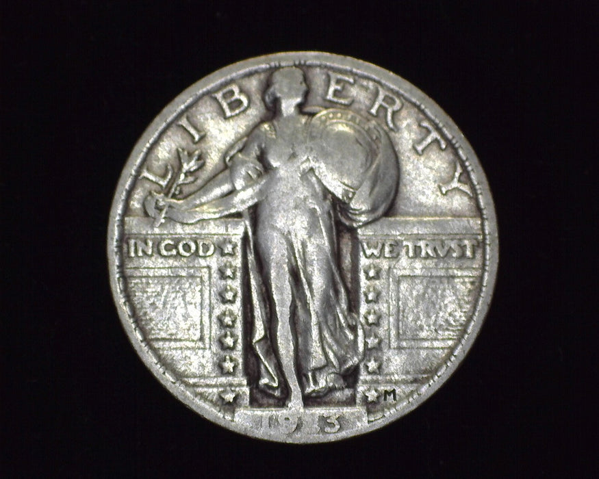 1923 Standing Liberty Quarter F - US Coin