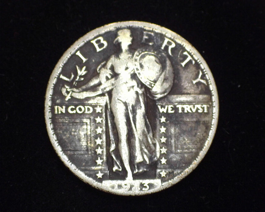 1923 Standing Liberty Quarter F - US Coin