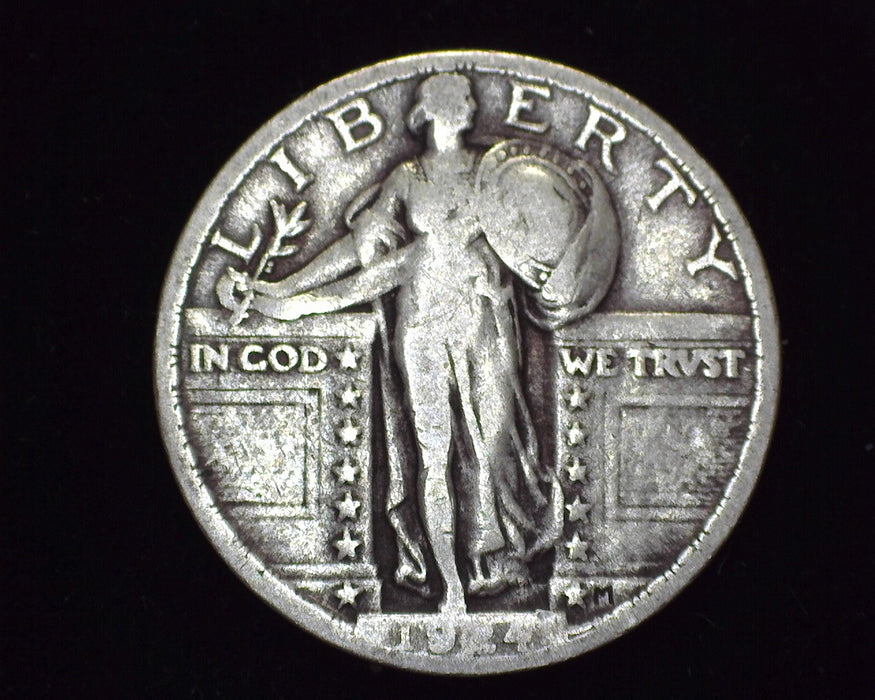 1924 Standing Liberty Quarter F - US Coin