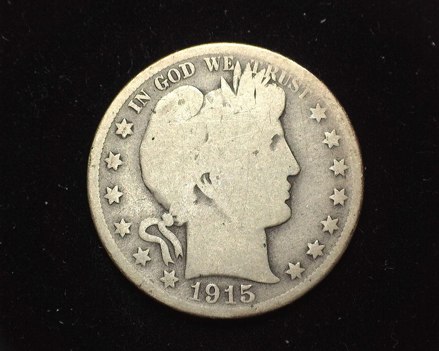 1915 D Barber Half Dollar G - US Coin