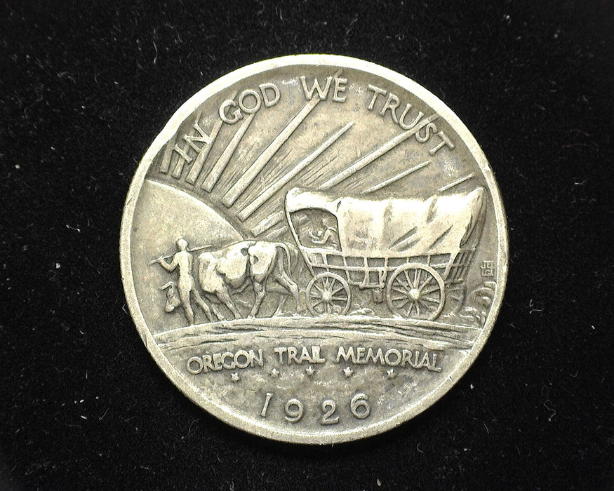 1926 Oregon Commemorative XF Lightly inscribed Billy - US Coin