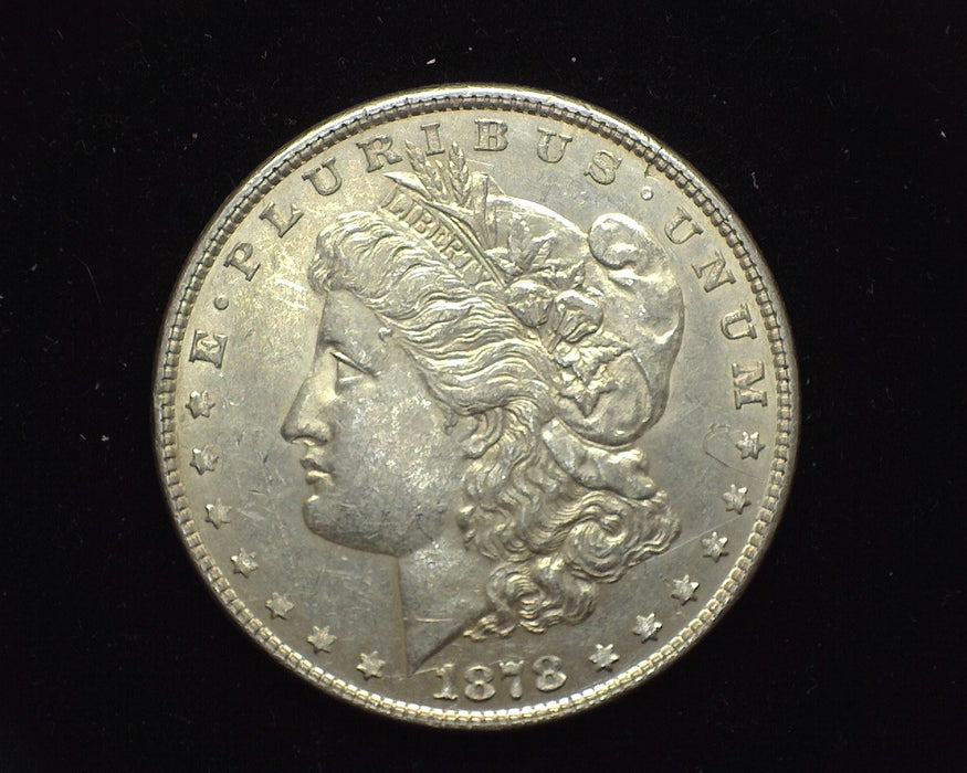 1878 7F Morgan Dollar AU Rev-79 - US Coin