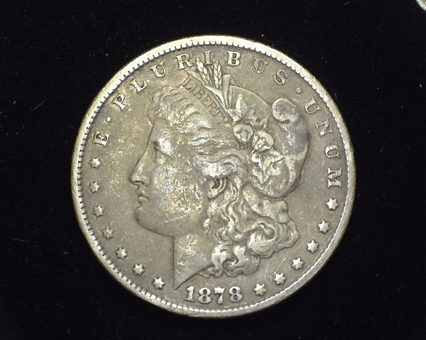 1878 8F Morgan Dollar F/VF - US Coin