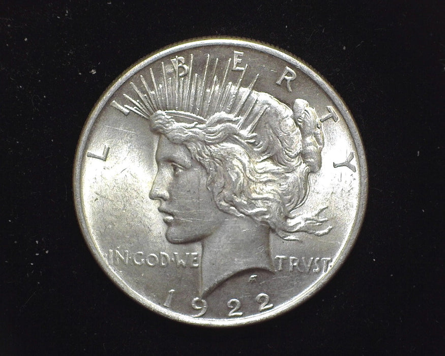 1922 Peace Dollar BU - US Coin