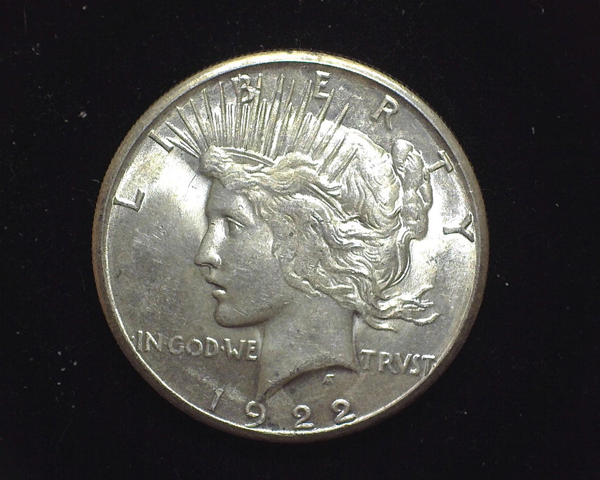 1922 S Peace Dollar BU - US Coin