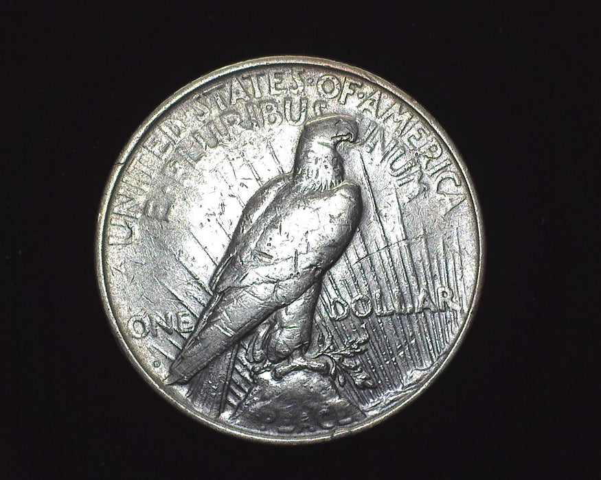 1927 D Peace Dollar XF - US Coin