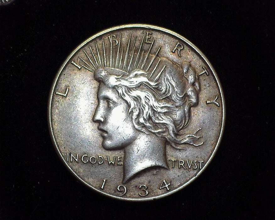 1934 Peace Dollar XF - US Coin