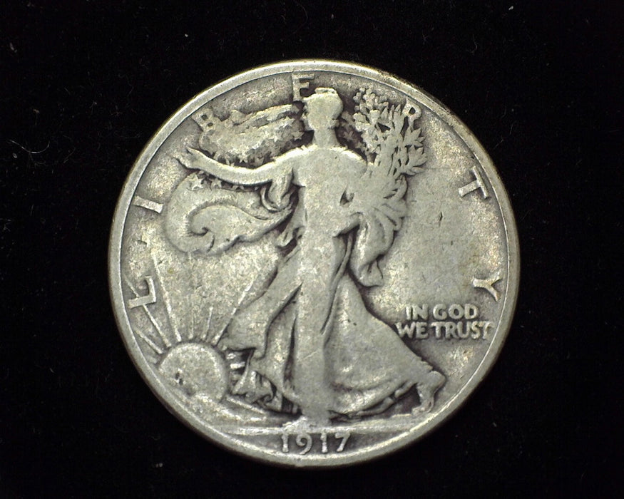 1917 Liberty Walking Half Dollar VG - US Coin