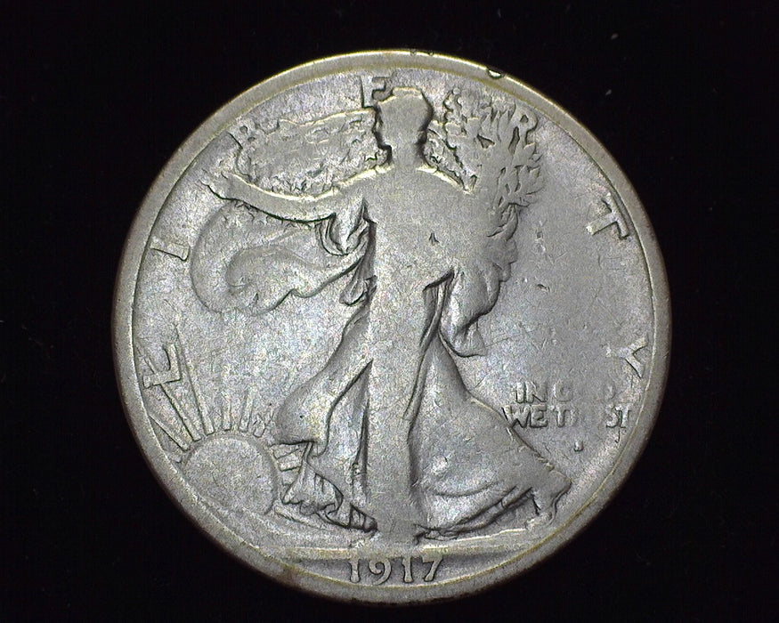 1917 S Liberty Walking Half Dollar G Obverse - US Coin