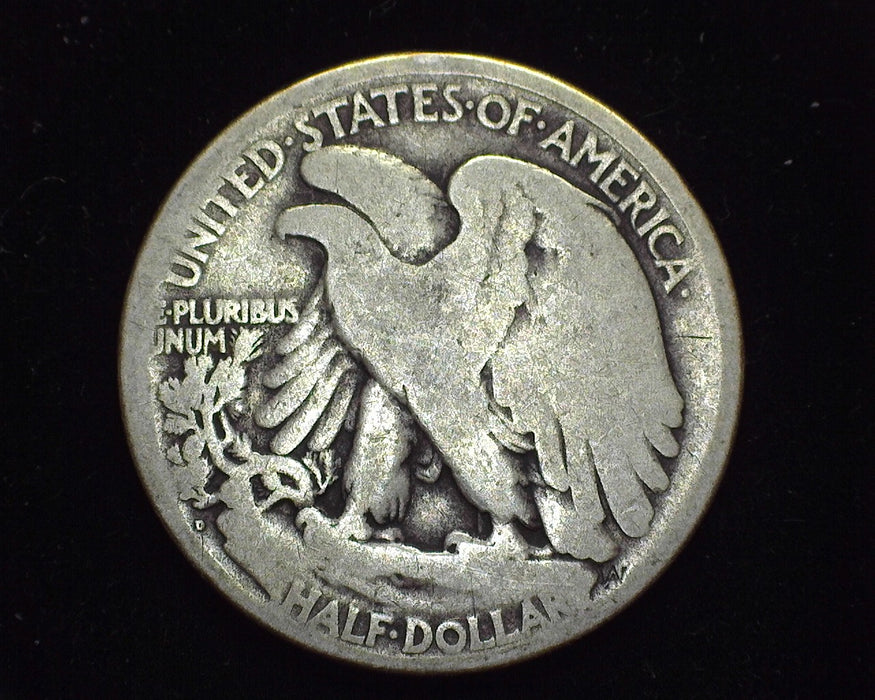 1918 D Liberty Walking Half Dollar G - US Coin