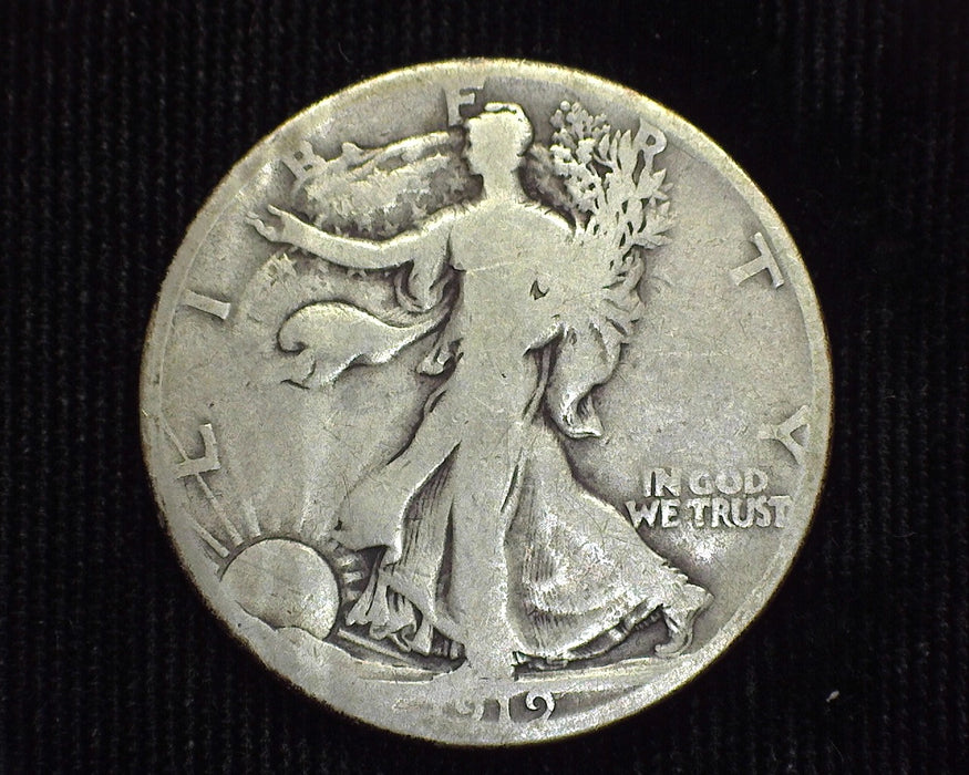 1919 S Liberty Walking Half Dollar G - US Coin