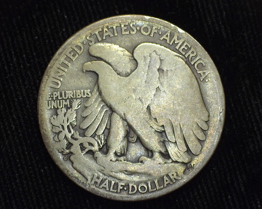 1919 D Liberty Walking Half Dollar G - US Coin