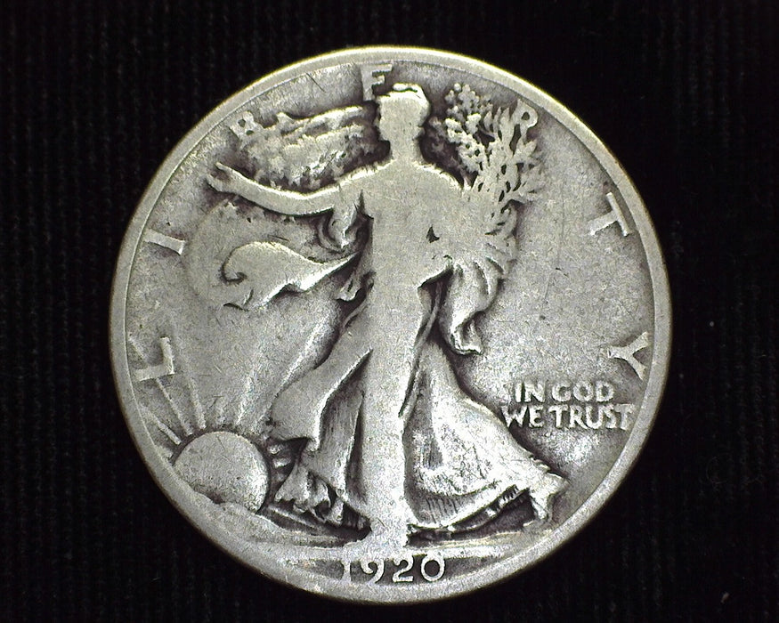 1920 D Liberty Walking Half Dollar G - US Coin