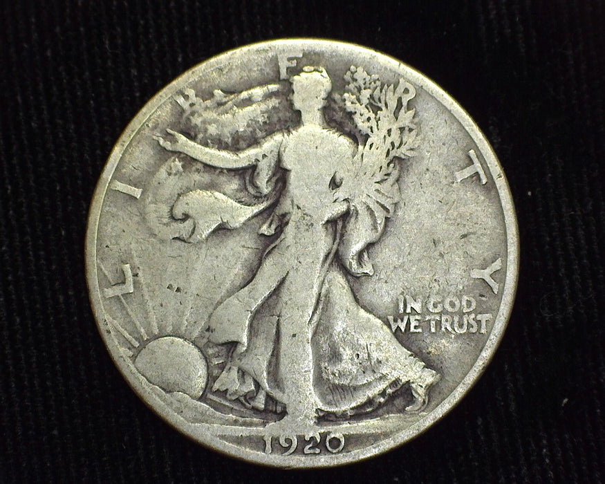 1920 S Liberty Walking Half Dollar VG - US Coin