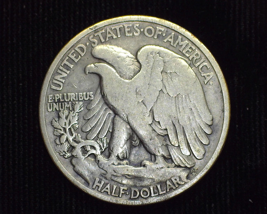 1921 Liberty Walking Half Dollar F - US Coin