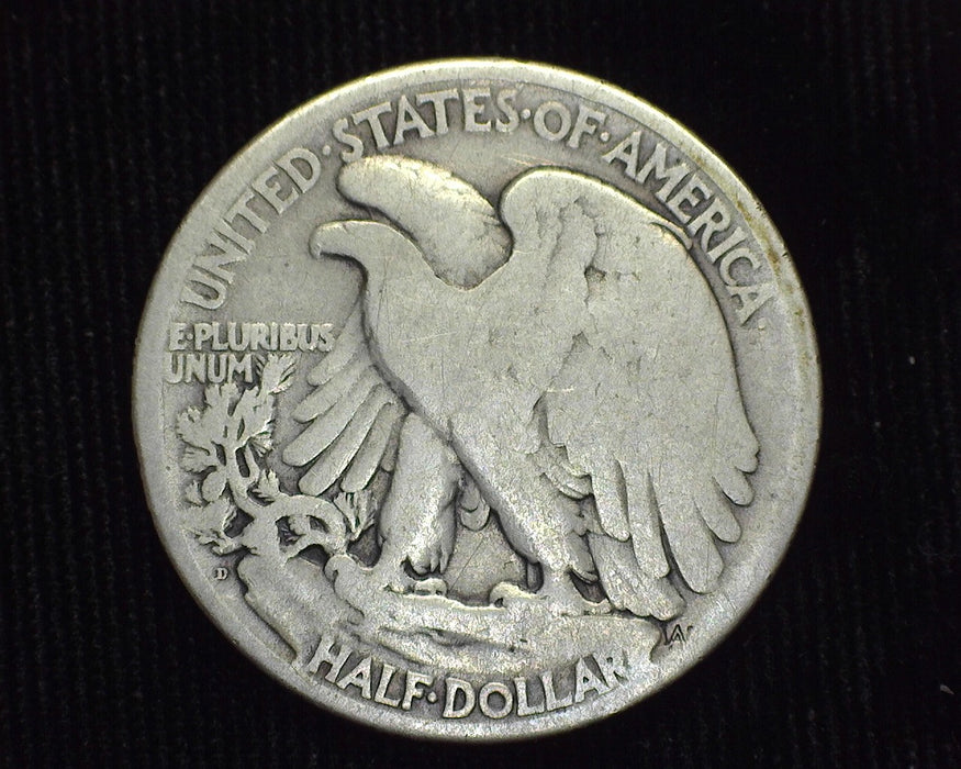 1921 D Liberty Walking Half Dollar G - US Coin