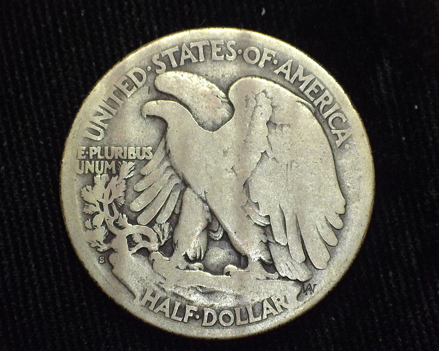 1921 S Liberty Walking Half Dollar VG - US Coin