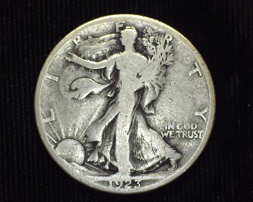 1923 S Liberty Walking Half Dollar VG - US Coin