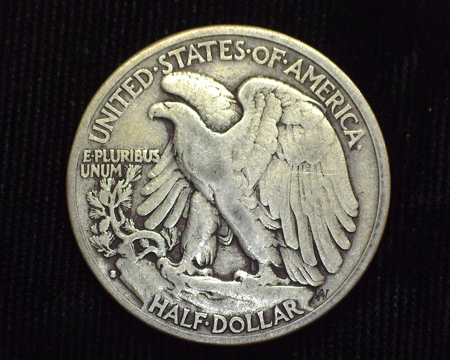 1933 S Liberty Walking Half Dollar F - US Coin