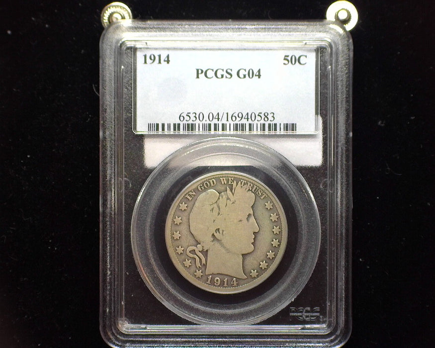 1914 Barber Half Dollar PCGS G 04 - US Coin