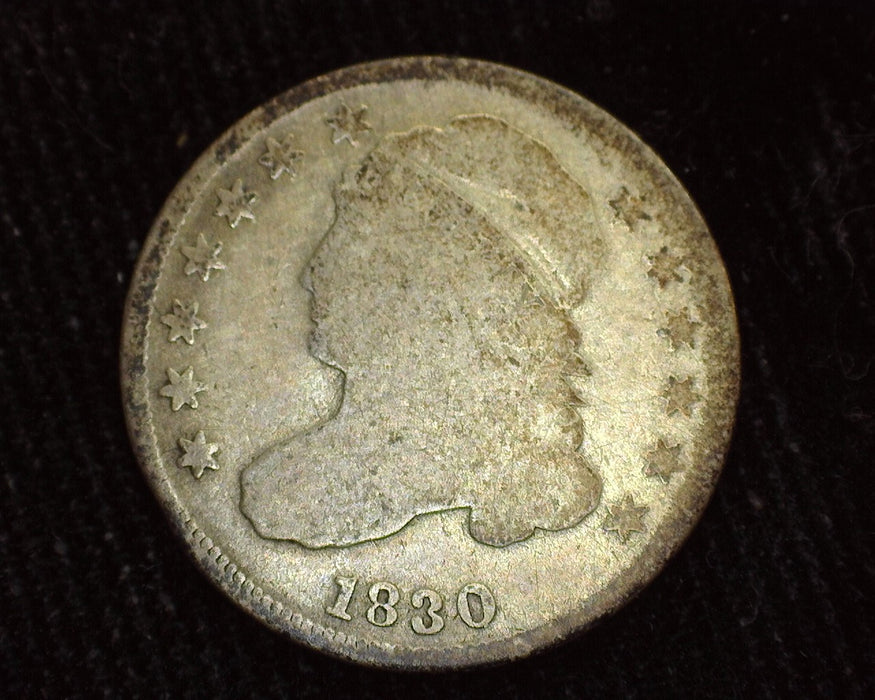 1830 Capped Bust Dime VG - US Coin