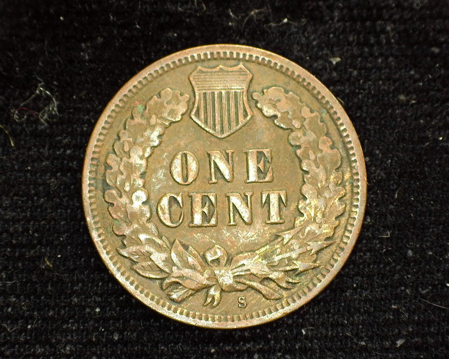 1908 S Indian Head Penny/Cent VG/F - US Coin