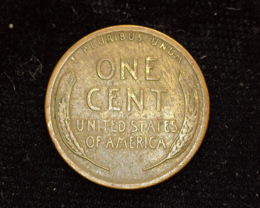 1909 S Lincoln Wheat Penny/Cent F - US Coin