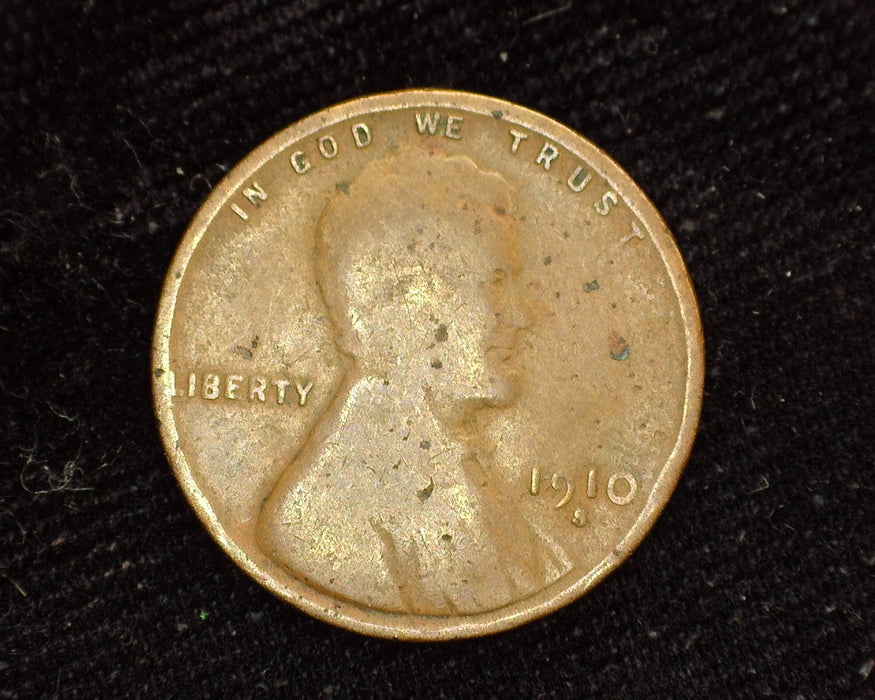 1910 S Lincoln Wheat Penny/Cent G - US Coin