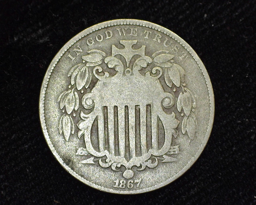 1867 Shield Nickel G - US Coin