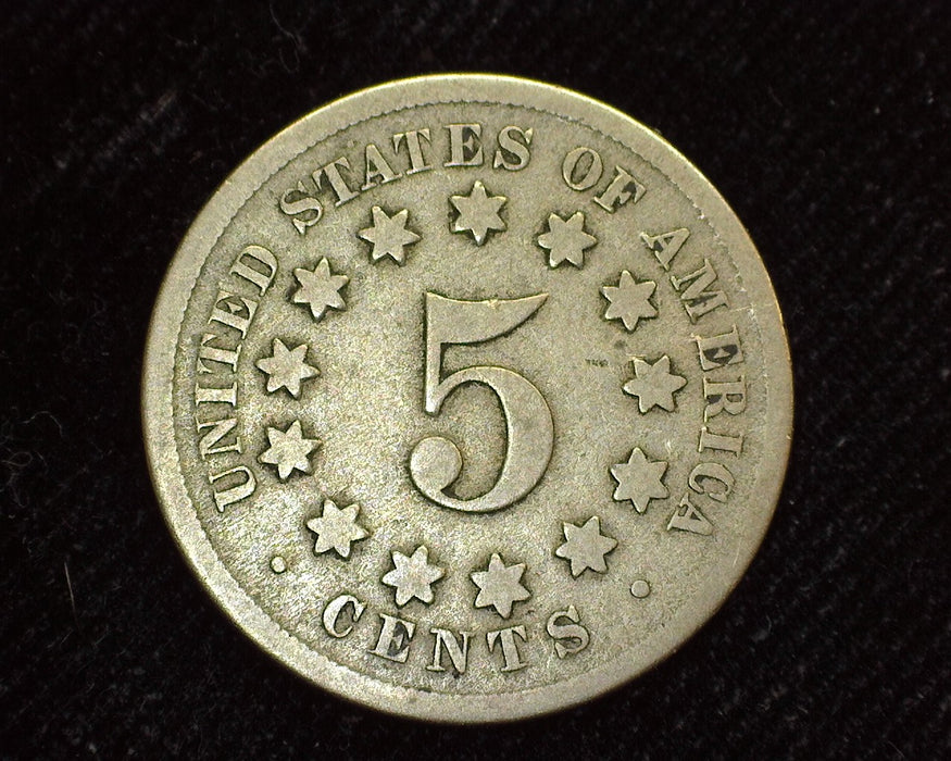 1868 Shield Nickel G - US Coin