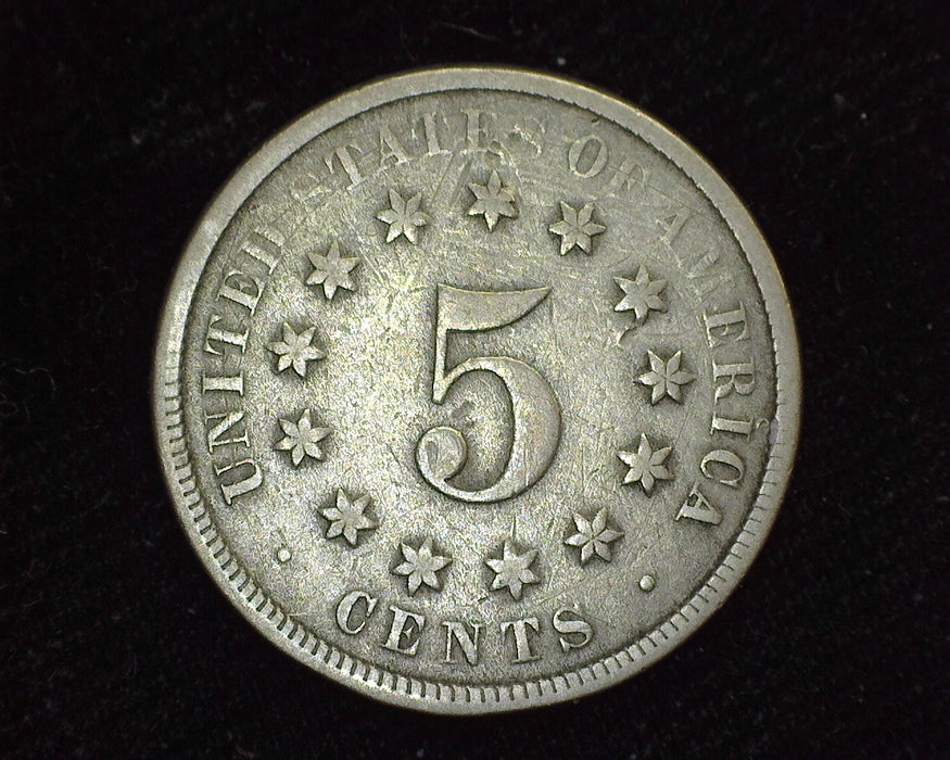 1874 Shield Nickel VG - US Coin