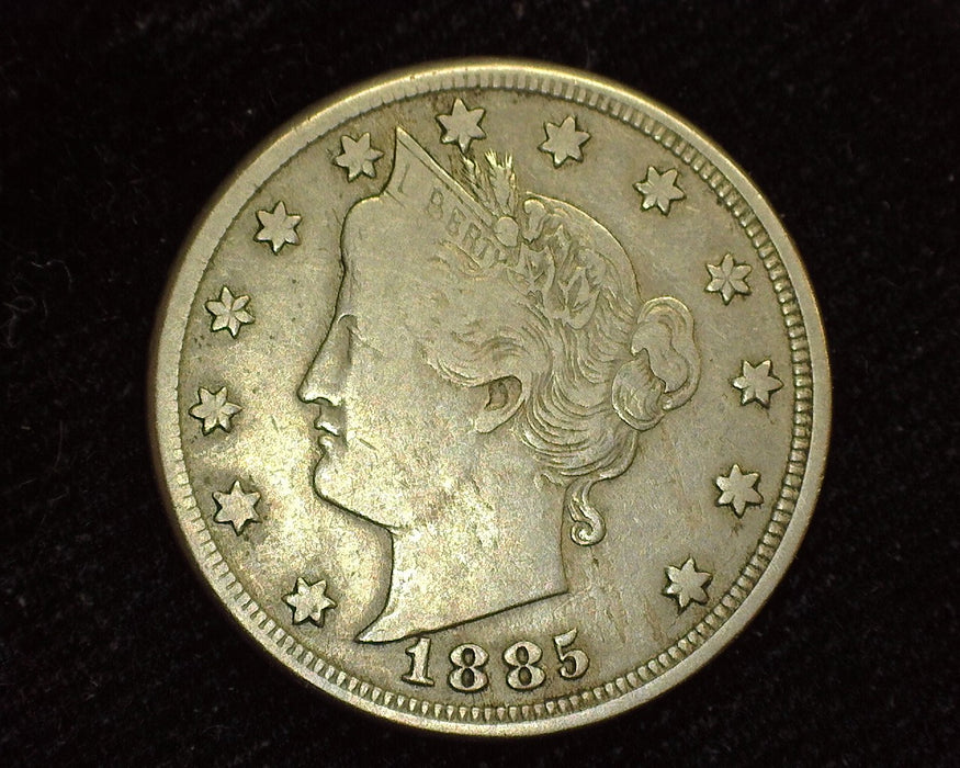 1885 Liberty Head Nickel F - US Coin