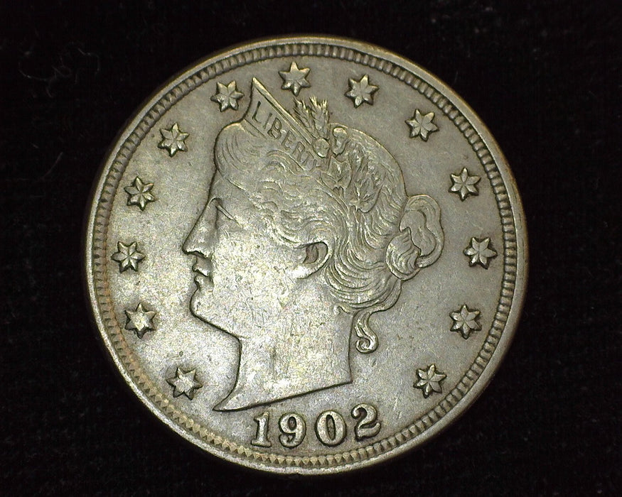 1902 Liberty Head Nickel VF/XF - US Coin