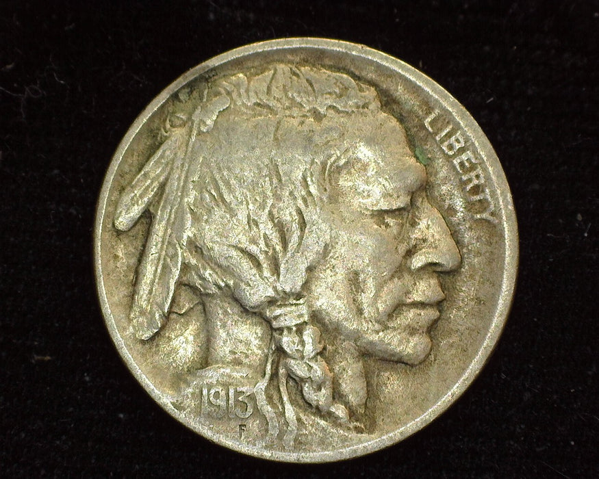 1913 Type 1 Buffalo Nickel VF - US Coin