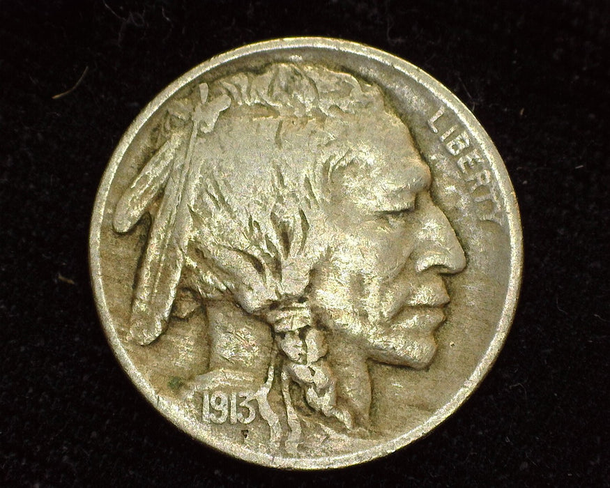 1913 Type 1 Buffalo Nickel F - US Coin