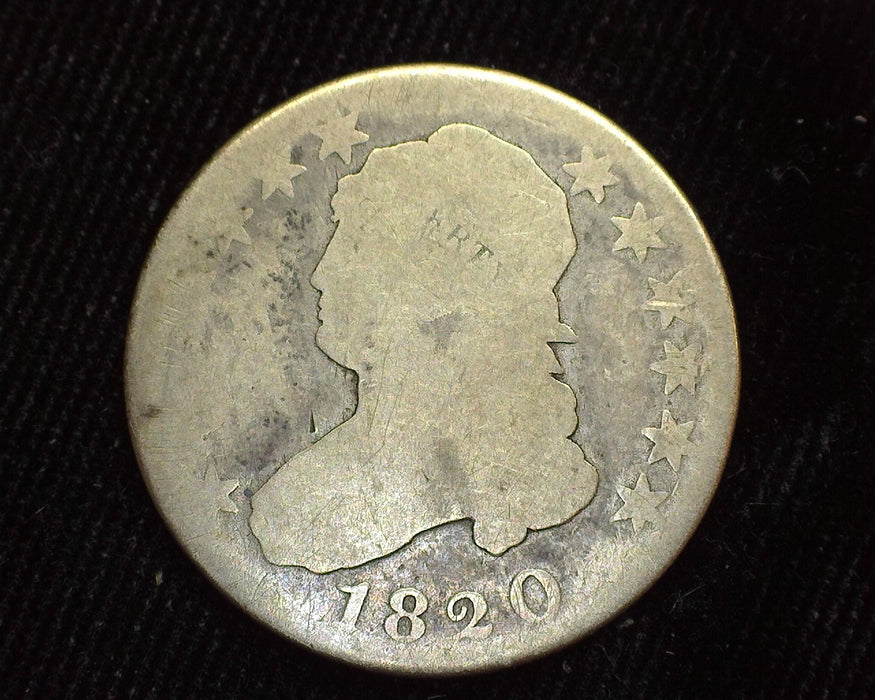 1820 Capped Bust Quarter AG - US Coin