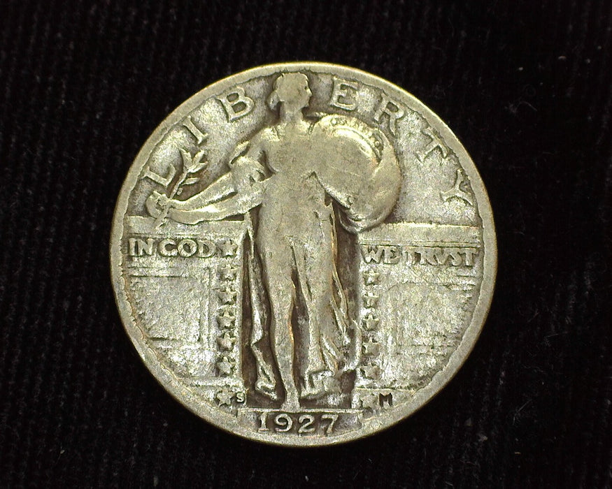 1927 S Standing Liberty Quarter F - US Coin