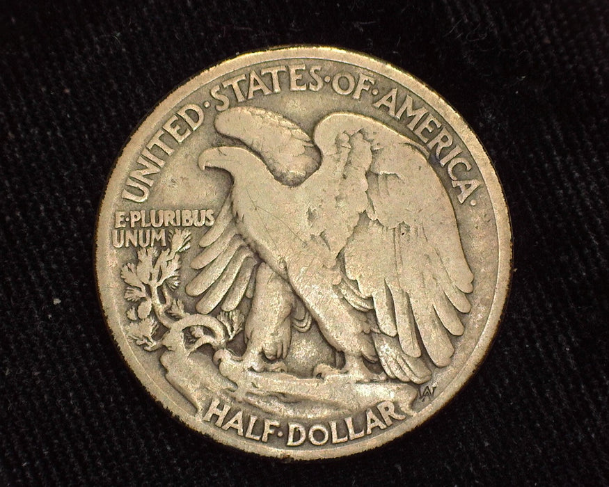 1916 S Liberty Walking Half Dollar VG - US Coin