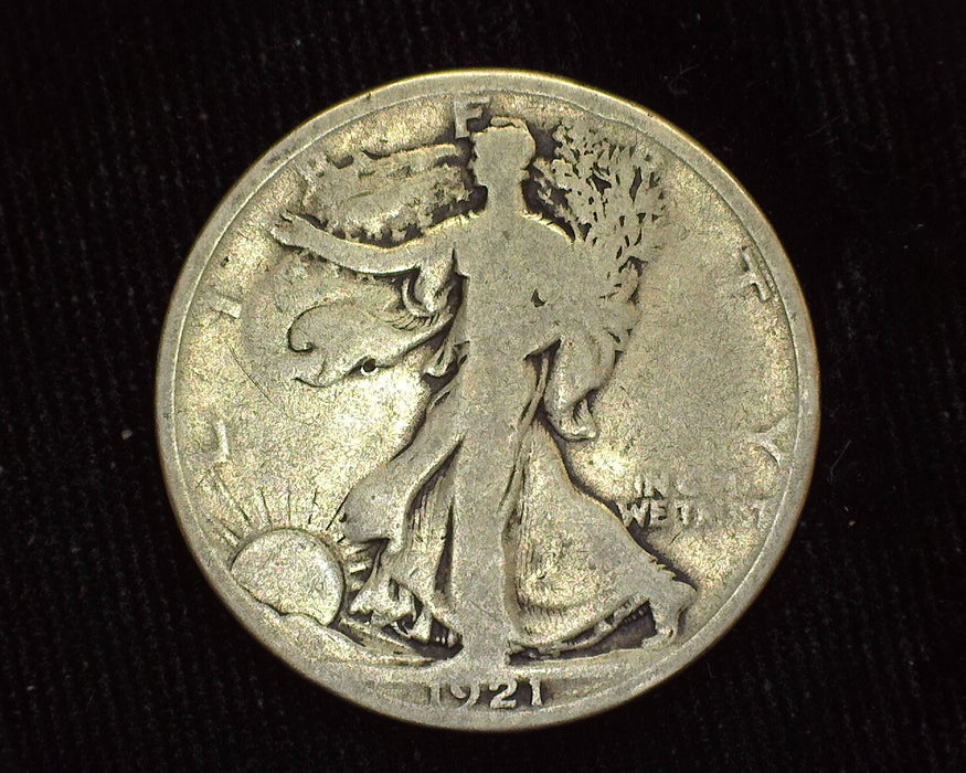 1921 Liberty Walking Half Dollar G - US Coin