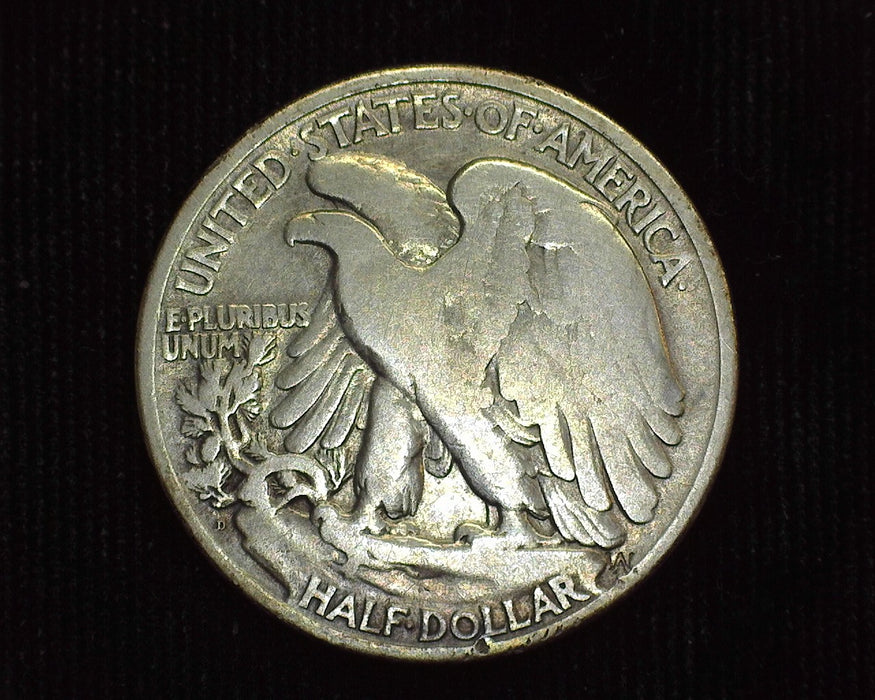 1921 D Liberty Walking Half Dollar VG - US Coin